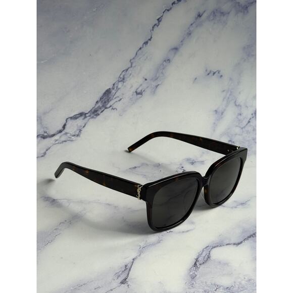 NEW Saint Laurent SLM40/FN Sunglasses in Havana Brown Gold - Picture 6 of 7